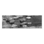 Stepping Stones Bookmark Business Card Template