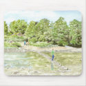 Stepping Stones Mousepad by picklelillysdad Stepping Stones Mousepad