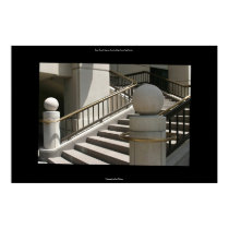 Steps, Nevada Supreme Court building, Carson City posters