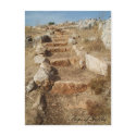 Steps of Galilee Postcard by stevelindaarri Steps of Galilee Postcard