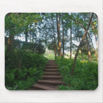 Steps on a Nature Walk mousepads