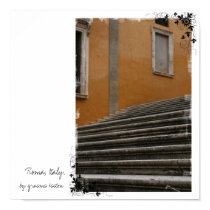 Steps: Rome, Italy. posters