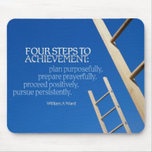 Steps to Achievement Mouse Pad