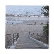 steps to the beach magnets by DonnaGrayson_Photos steps to the beach magnets