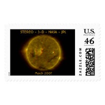 STEREO - 3-D - NASA - JPL postage