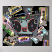 artsprojekt, stereo, boombox, cassette, player, skull, radio, tape, music, mp3, monody, New York City, monophonic music, effects pedal, monophony, polyphony, polytonality, concerted music, polyphonic music, auditory communication, seeded player, scorer, most valuable player, shooter, inkle, adhesive tape, radiocommunication, polytonalism, serial music, serialism, antiphony, syncopation, ta'ziyeh, musical style, musical genre, instrumental music, melodic line, musical harmony, popularism, melodic phrase, Poster with custom graphic design