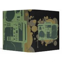 Stereo Style 3 Ring Binder