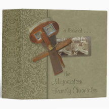 Stereoscope Family History 2" Binder