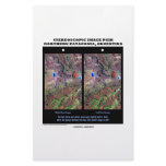 Stereoscopic Image Pair Nrthn Patagonia Argentina Custom Stationery