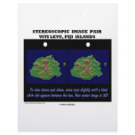 Stereoscopic Image Pair Viti Levu, Fiji Islands Custom Letterhead