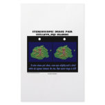 Stereoscopic Image Pair Viti Levu, Fiji Islands Customized Stationery