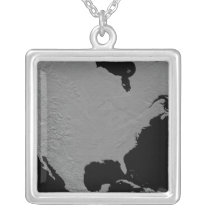 Stereoscopic view of North America 2 Jewelry