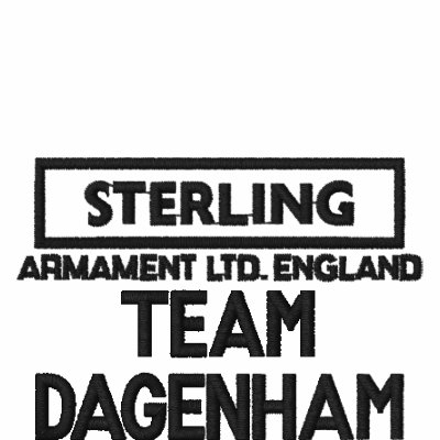 Sterling 1, EQUIPO DAGENHAM Camiseta Polo Sterling 1, EQUIPO DAGENHAM Camiseta Polo