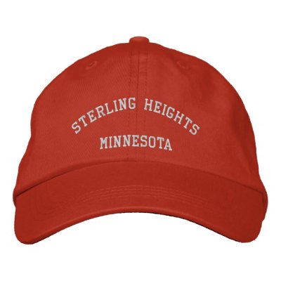 STERLING HEIGHTS, MINNESOTA GORRA DE BÉISBOL STERLING HEIGHTS, MINNESOTA GORRA DE BÉISBOL
