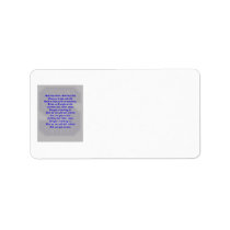 Sterling High School Alma Mater Label