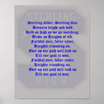 Sterling High School Alma Mater Poster