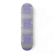 Sterling High School Alma Mater Skateboard