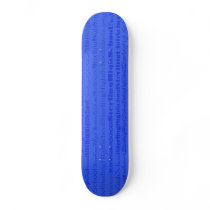 Sterling High School Text Design III Skateboard by SjStevenson Sterling High School Text Design III Skateboard
