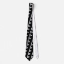Sterling Silver Hockey Blades tie