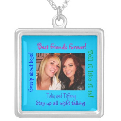 Sterling Silver necklac Best Friends Forever!, Jewelry