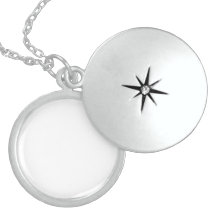 Sterling Silver Round Locket
