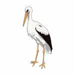 Sterling Stork Cut Outs