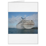 Stern of the Carnival Sensation Cruise Ship Cards