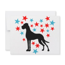 Sternenherz Dogge invitations
