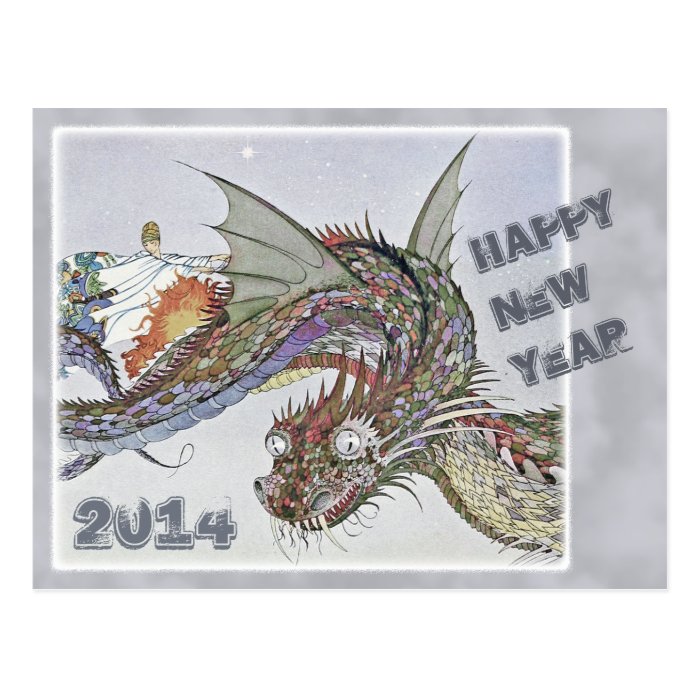 Sterrett Dragon CC0336 Happy New Year