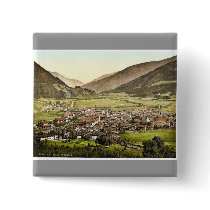 Sterzing, Tyrol, Austro-Hungary rare Photochrom Button