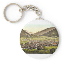 Sterzing, Tyrol, Austro-Hungary rare Photochrom Keychain