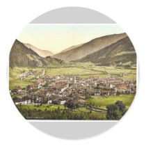 Sterzing, Tyrol, Austro-Hungary rare Photochrom Stickers