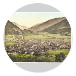 Sterzing, Tyrol, Austro-Hungary rare Photochrom stickers