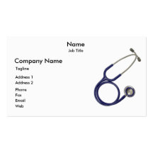Stethoscope Business Card
