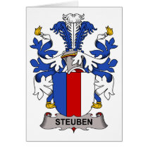 Steuben Family Crest cards