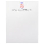 Steve "Adoption not Abortion..." Customized Letterhead
