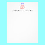 Steve "Adoption not Abortion..." letterhead