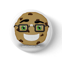 Steve - GeekyCookies Button buttons