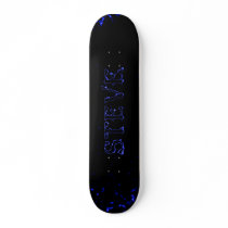 steve lightning custom skateboard design