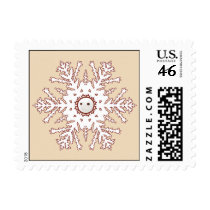 Steve snowflake stamp