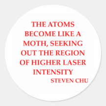 steven chu quote sticker