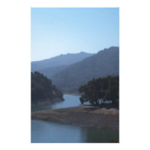 Steven's Creek Reservoir Personalized Stationery