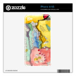 Steve's Abstract Doodle iPhone 4 Skin skins