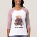 Ladies 3/4 Sleeve Raglan (Fitted)