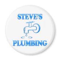 Steve's Plumbing magnets