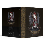 "Stevie" Gothic Super Star Angel Art Binder