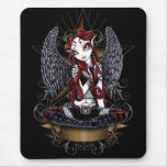 Stevie Super Star Angel by Myka Jelina mousepads
