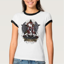 Stevie Super Star Angel Ringer Top t-shirts