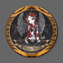 Stevie Tattoo Angel Magnet