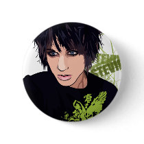 Stevie The Great Button by steviethegreat Stevie The Great Button